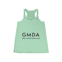 Load image into Gallery viewer, GREAT MINDS DRINK ALIKE Flowy Racerback Tank