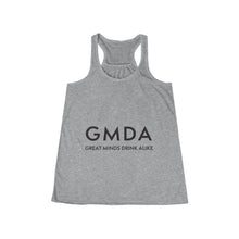 Load image into Gallery viewer, GREAT MINDS DRINK ALIKE Flowy Racerback Tank