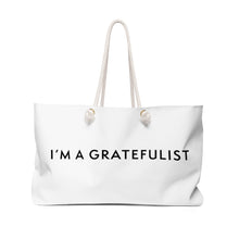 Load image into Gallery viewer, "I'm a Gratefulist" Minimal Tote Bag