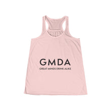 Load image into Gallery viewer, GREAT MINDS DRINK ALIKE Flowy Racerback Tank