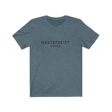 Load image into Gallery viewer, Gratefulist Vodka Heather Navy Classic Jersey Tee