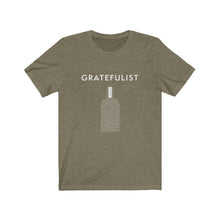 Load image into Gallery viewer, Gratefulist Vodka Heather Olive The Ones Jersey Tee