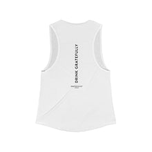 Load image into Gallery viewer, Gratefulist Women's White Muscle Tank back