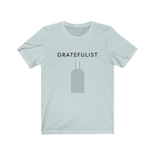 Load image into Gallery viewer, Gratefulist Vodka Heather Ice Blue The Ones Jersey Tee