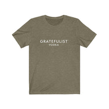Load image into Gallery viewer, Gratefulist Vodka Heather Olive Classic Jersey Tee