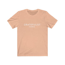 Load image into Gallery viewer, Gratefulist Vodka Heather Peach Classic Jersey Tee