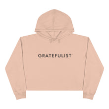 Load image into Gallery viewer, Gratefulist Pale Pink Crop Hoodie