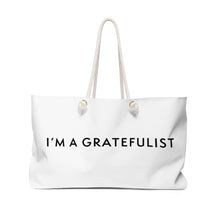Load image into Gallery viewer, &quot;I&#39;m a Gratefulist&quot; Minimal Tote Bag
