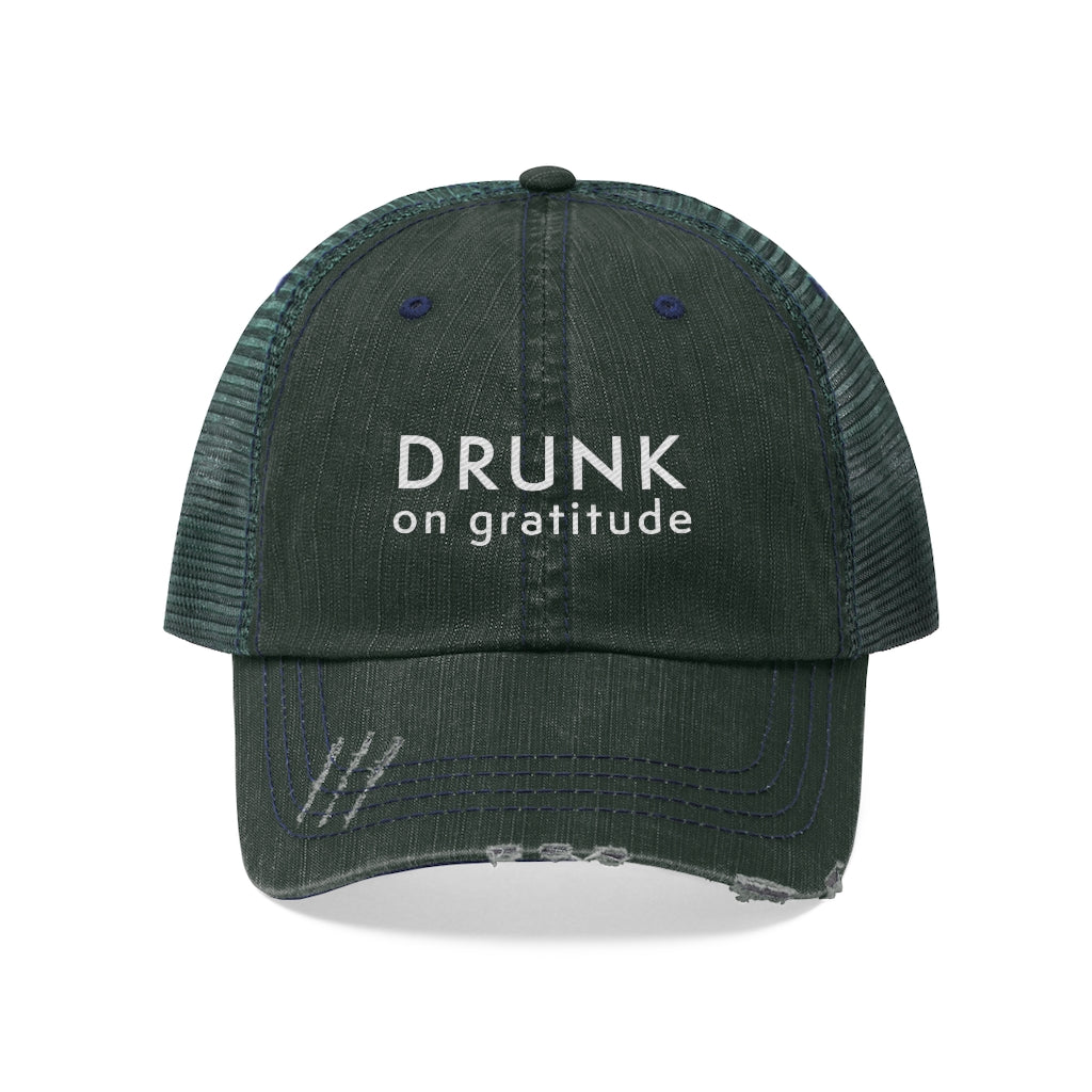 DRUNK ON GRATITUDE Baseball Hat