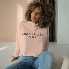 Load image into Gallery viewer, Gratefulist Vodka Pink Crop Hoodie
