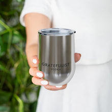 Load image into Gallery viewer, Gratefulist Vodka Metal 12 oz. Insulated Cocktail Tumbler
